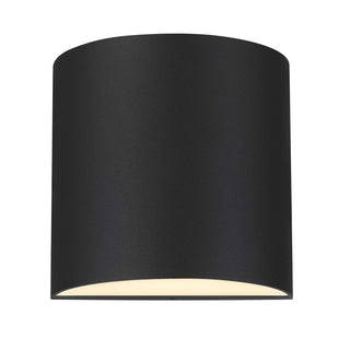 Veil LED Wall Sconce in Sand Black