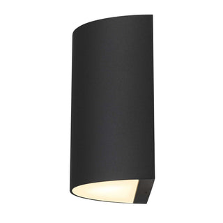 Veil LED Wall Sconce in Sand Black