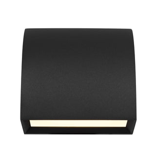 Slope LED Wall Sconce in Sand Black
