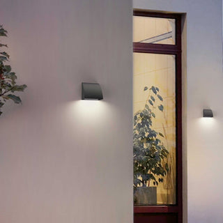 Slope LED Wall Sconce in Sand Black