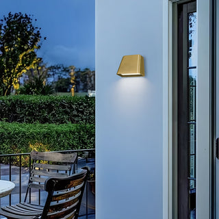 Bull LED Wall Sconce in Brushed Brass