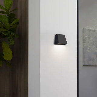 Bull LED Wall Sconce in Sand Black
