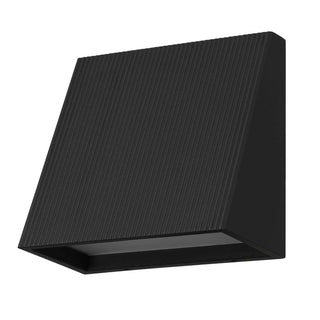 Slant LED Wall Sconce in Sand Black
