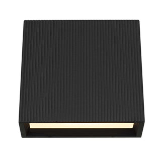 Slant LED Wall Sconce in Sand Black