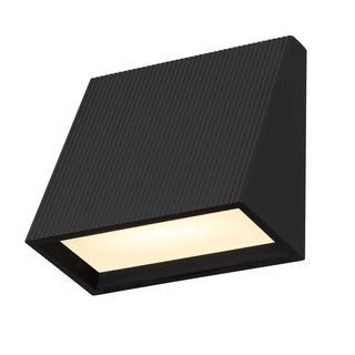Slant LED Wall Sconce in Sand Black