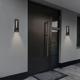 Paletto LED Wall Sconce in Sand Black
