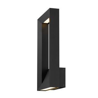 Paletto LED Wall Sconce in Sand Black