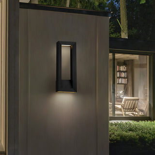 Paletto LED Wall Sconce in Sand Black