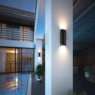 Dance LED Wall Sconce in Sand Black