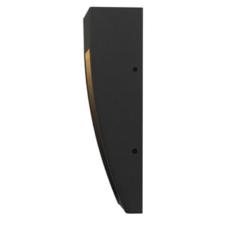 Taper LED Wall Sconce in Sand Black