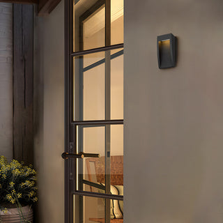 Taper LED Wall Sconce in Sand Black