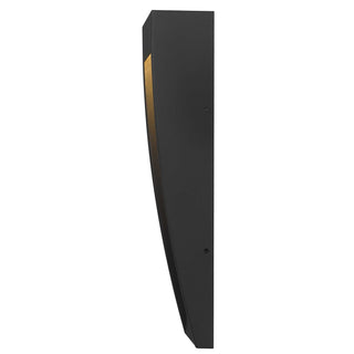 Taper LED Wall Sconce in Sand Black