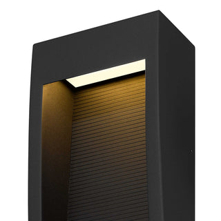 Taper LED Wall Sconce in Sand Black
