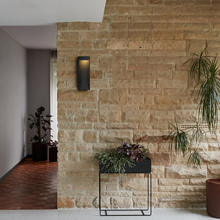 Taper LED Wall Sconce in Sand Black