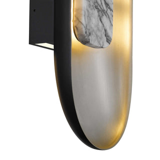 Marilyn LED Wall Sconce in Sand Black