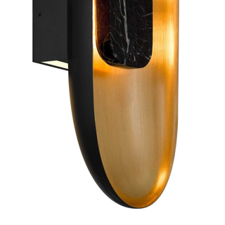 Marilyn LED Wall Sconce in Sand Black
