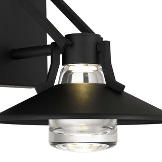 Radiant LED Wall Sconce in Sand Black