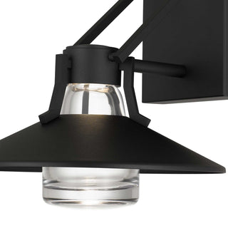 Radiant LED Wall Sconce in Sand Black