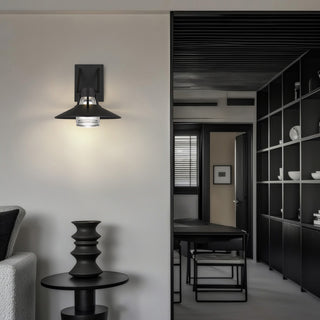 Radiant LED Wall Sconce in Sand Black
