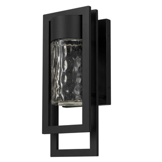 2 Step LED Wall Sconce in Sand Black
