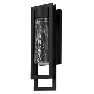 2 Step LED Wall Sconce in Sand Black