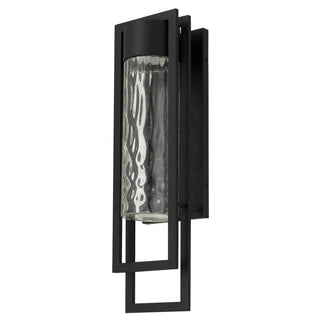 2 Step LED Wall Sconce in Sand Black