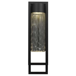 2 Step LED Wall Sconce in Sand Black