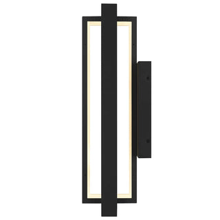 IN & OUT LED Wall Sconce in Sand Black