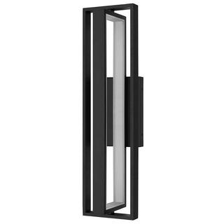 IN & OUT LED Wall Sconce in Sand Black