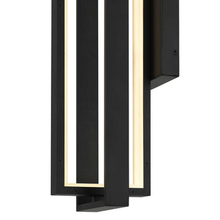 IN & OUT LED Wall Sconce in Sand Black
