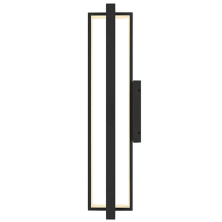 IN & OUT LED Wall Sconce in Sand Black