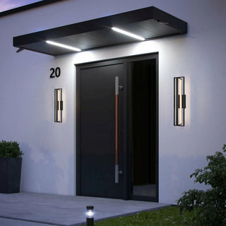 IN & OUT LED Wall Sconce in Sand Black
