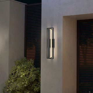 IN & OUT LED Wall Sconce in Sand Black