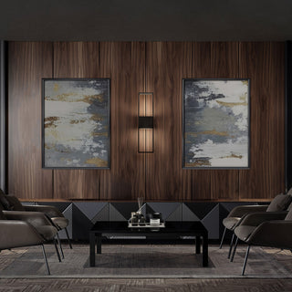Miami LED Wall Sconce in Sand Black