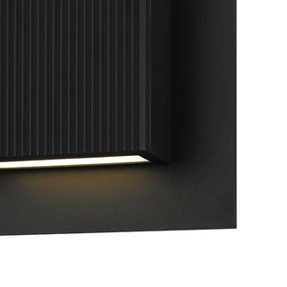 Miami LED Wall Sconce in Sand Black
