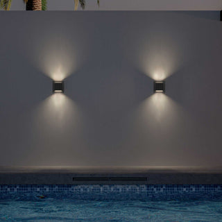 Miami LED Wall Sconce in Sand Black