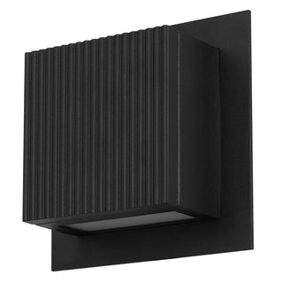 Miami LED Wall Sconce in Sand Black