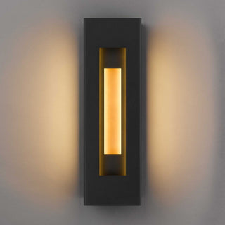 Layer LED Wall Sconce in Sand Black