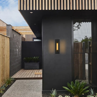 Layer LED Wall Sconce in Sand Black