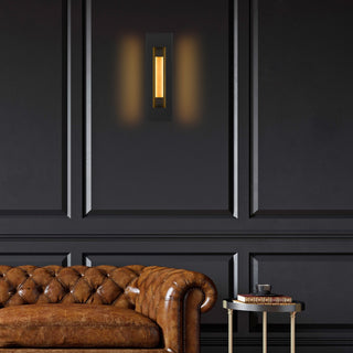 Layer LED Wall Sconce in Sand Black