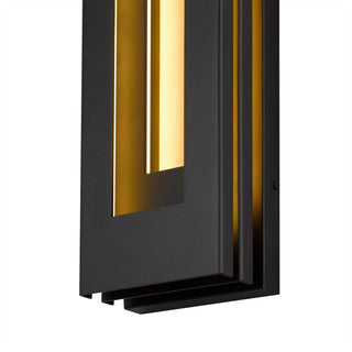 Layer LED Wall Sconce in Sand Black