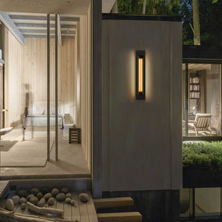 Layer LED Wall Sconce in Sand Black