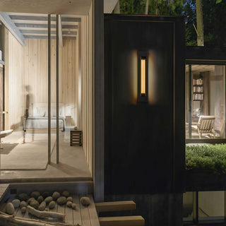 Layer LED Wall Sconce in Sand Black