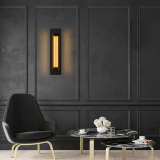 Layer LED Wall Sconce in Sand Black