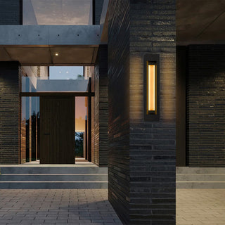 Layer LED Wall Sconce in Sand Black