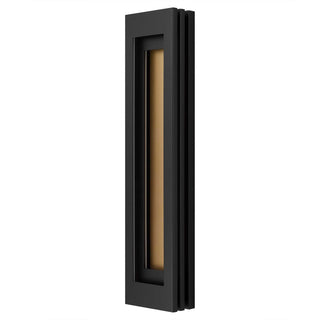 Layer LED Wall Sconce in Sand Black