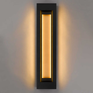 Layer LED Wall Sconce in Sand Black