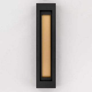 Layer LED Wall Sconce in Sand Black