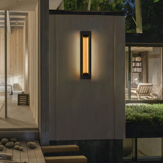 Layer LED Wall Sconce in Sand Black