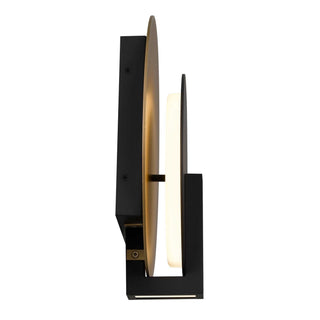 Eclipse LED Wall Sconce in Sand Black